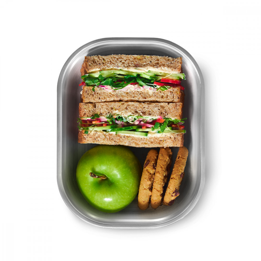 Lunch Box Acier Micro-ondable 1,2l Black And Blum