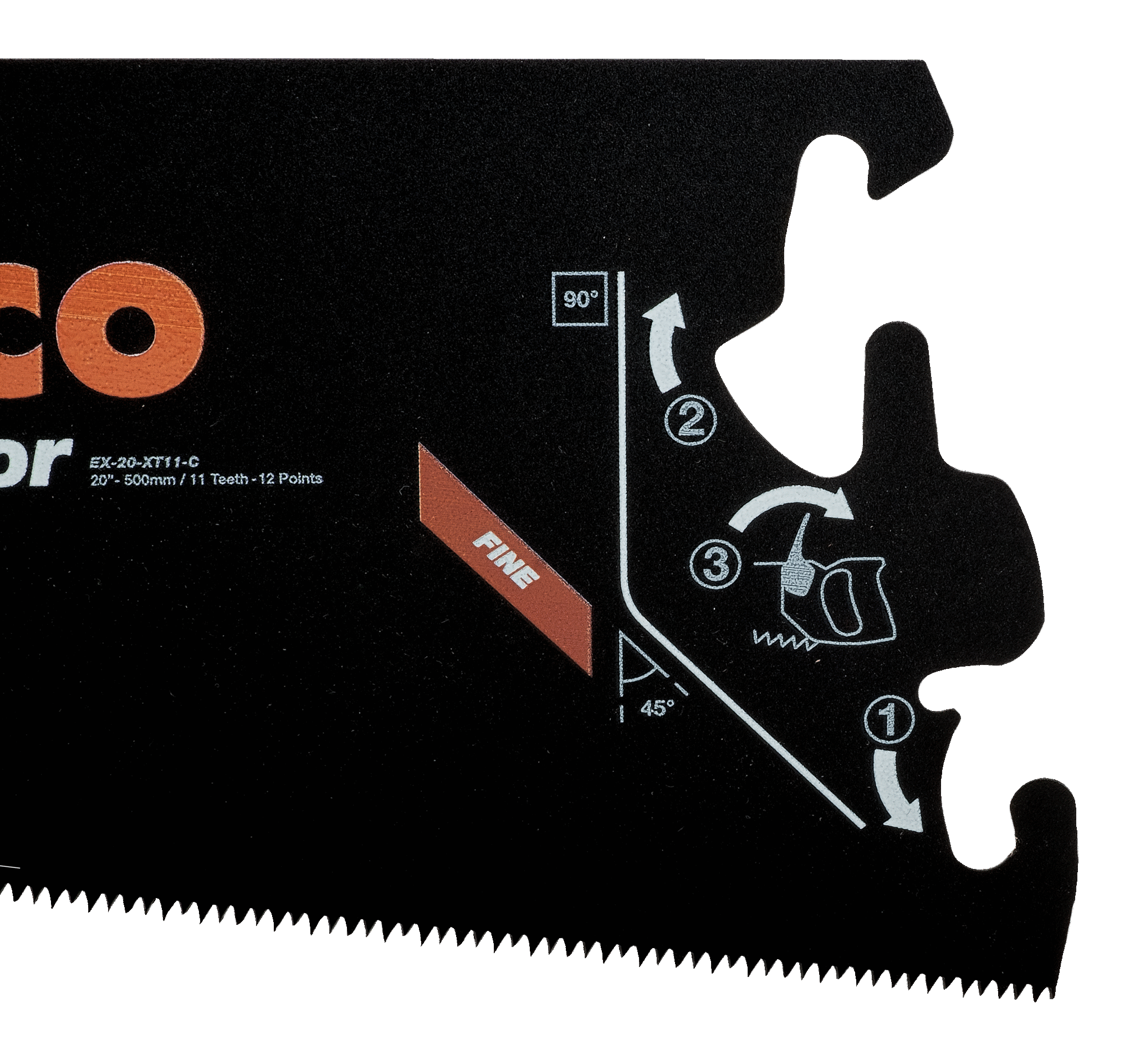 Scie De Lame Superior™ 50 Cm À Denture Xt Pour Les Matériaux Fins Ex-20-xt11-c Bahco