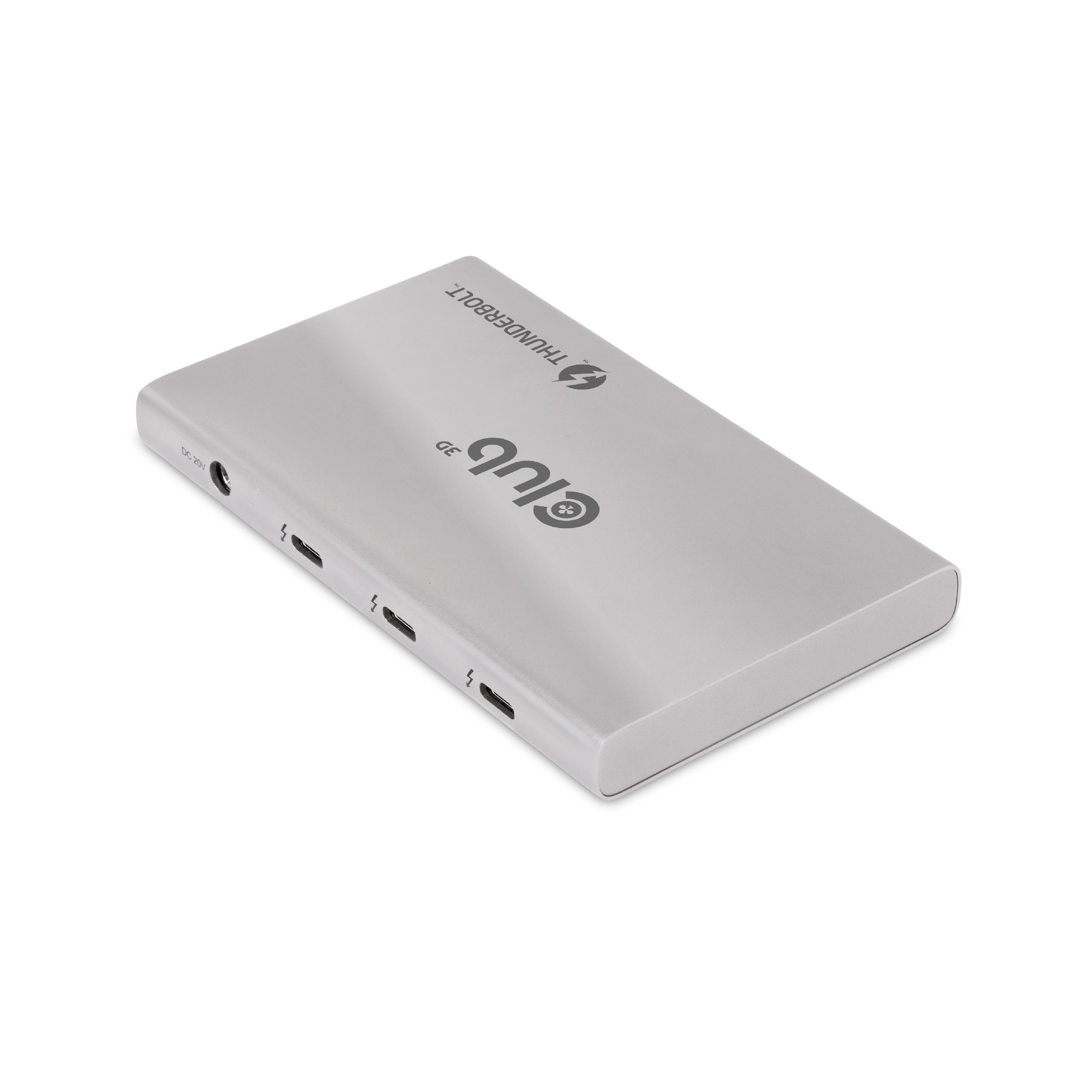 Club 3d Thunderbolt 4 Portabler 5-in-1 Hub Avec Smart Power
