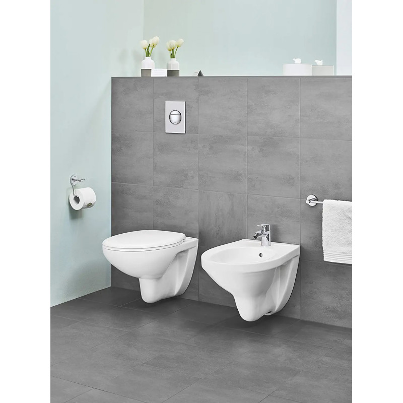 Support Pour Papier Chromé Bau Cosmopolitan 40457001 Grohe