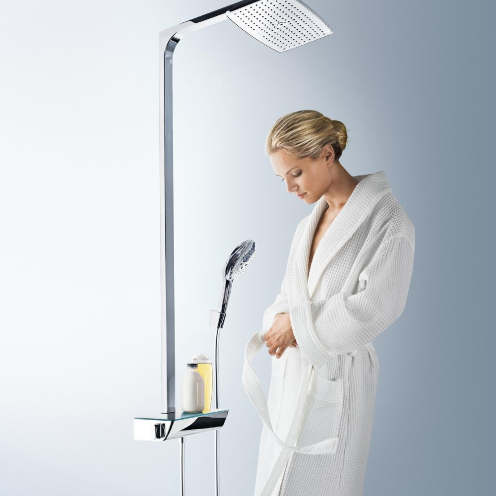 Mitigeur Douche Thermostatique Hansgrohe Ecostat Select Ecosmart Chromé