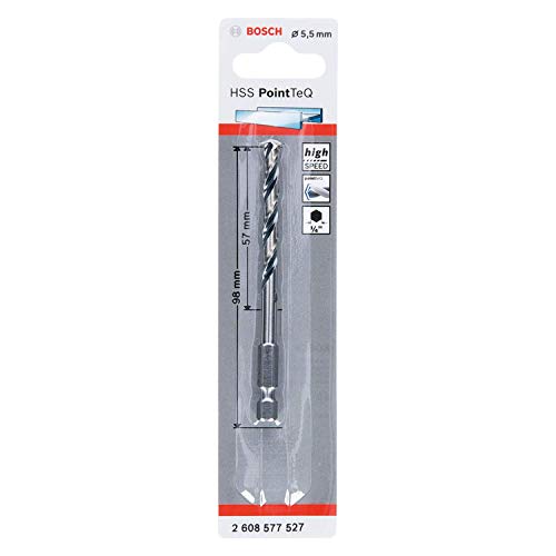 Foret Hélicoïdal Hss Pointteq Hex