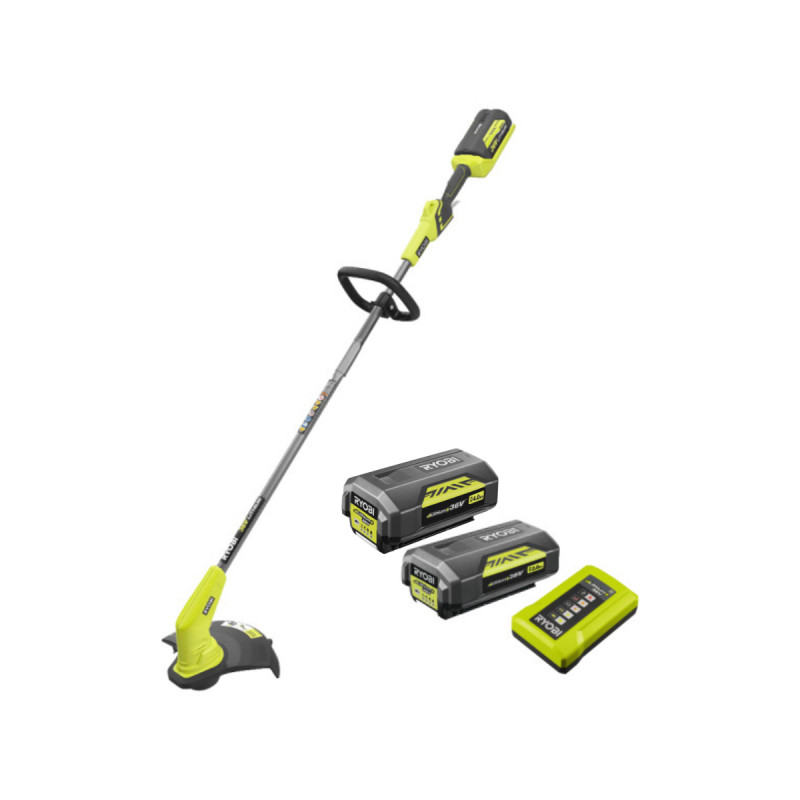 Pack Ryobi Coupe Bordures 36v Lithiumplus Ry36lt33a-120 - 2 Batteries 36v Lithiumplu