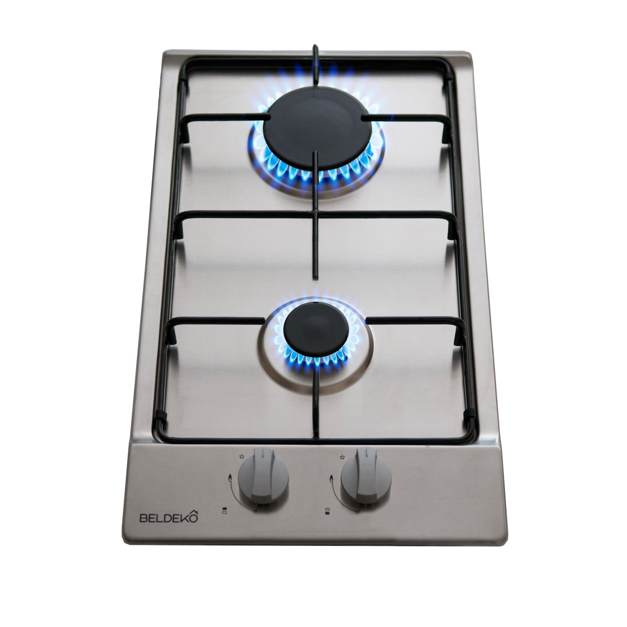 Plaque De Cuisson 2 Zones / Inox - Beldeko - Gaz Bouteille