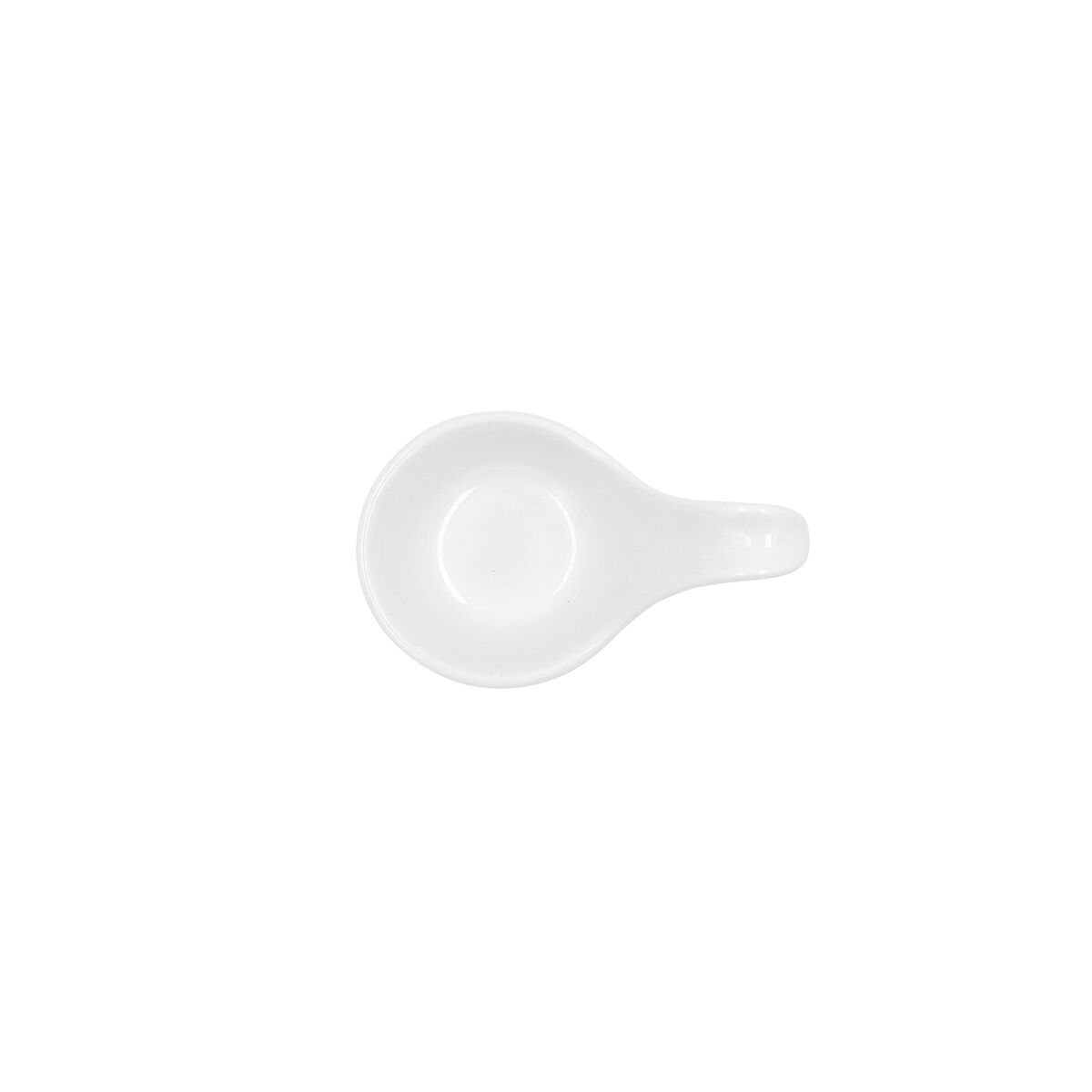 Bol Ariane Alaska 9,6 X 5,9 Cm Cuillère Mini Céramique Blanc (18 Unités)