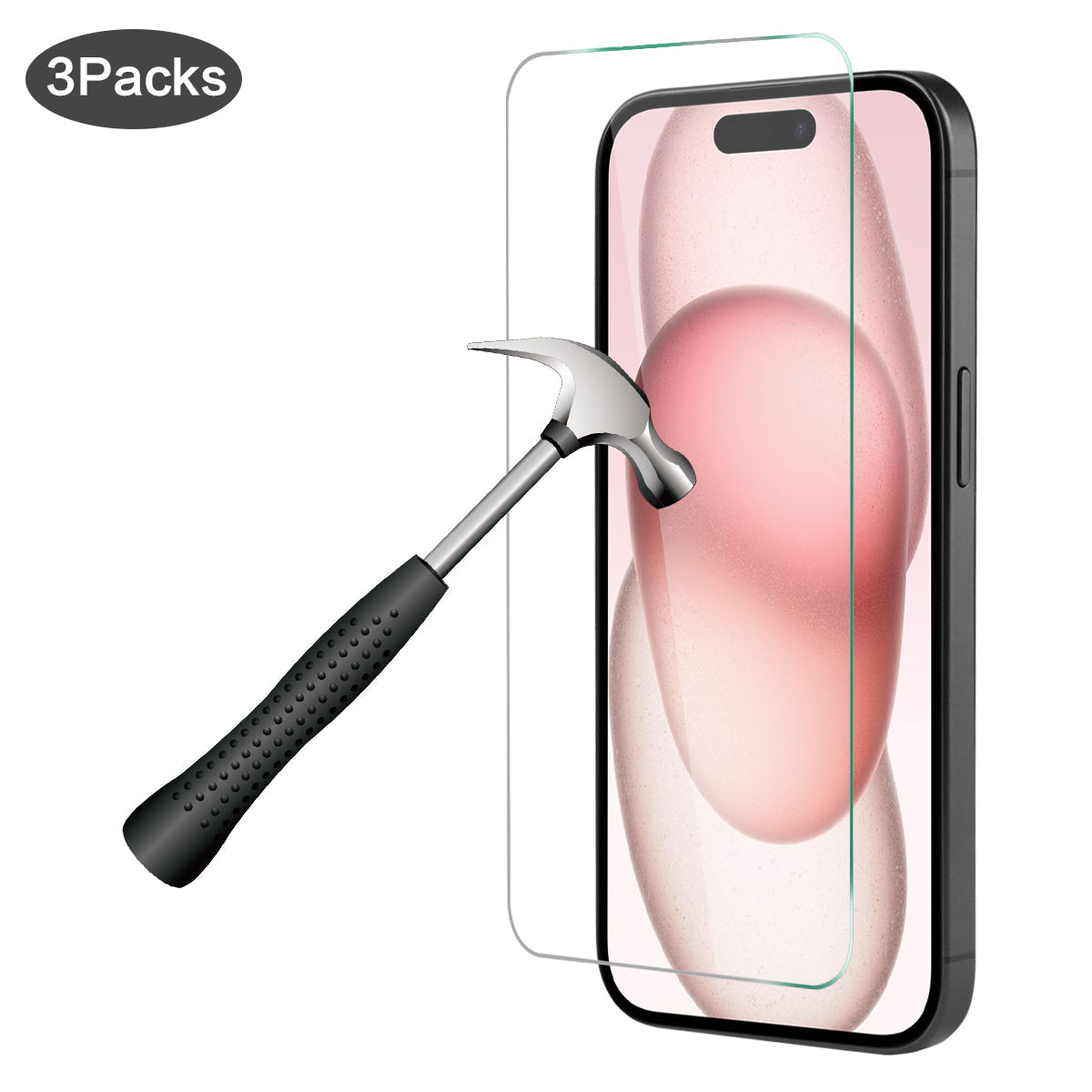 Pack De 3 Verres Trempes Iphone 15