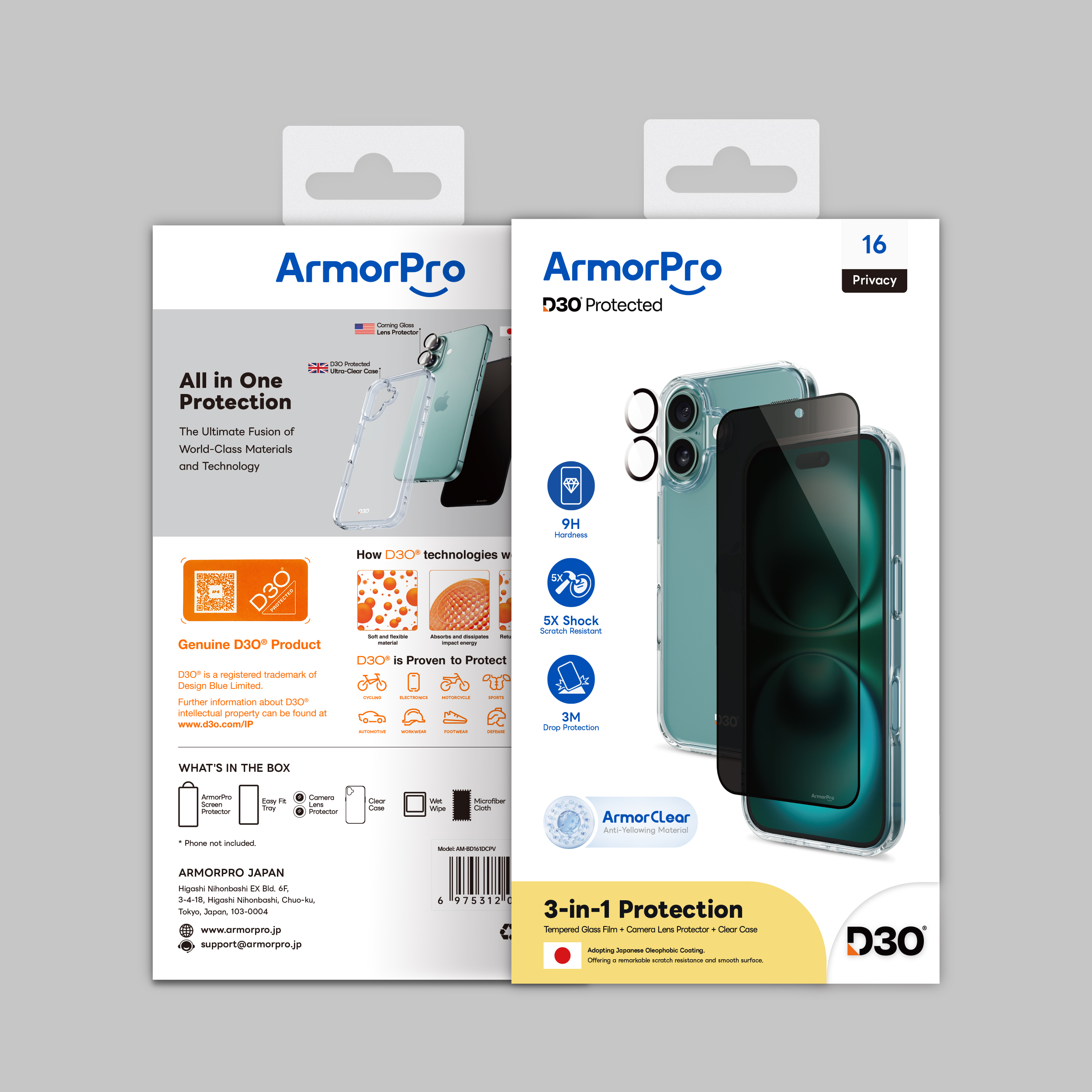 ArmorPro iPhone 16 Back Cover Mobile Case