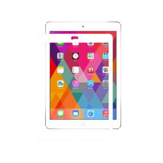 Protection d'écran pour Apple iPad Air 9.7 2013 Amovible et Anti-rayures Blanc