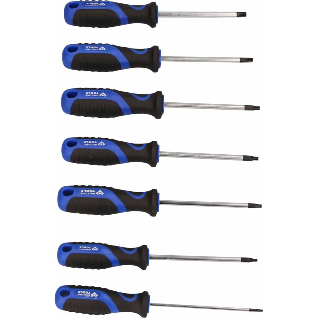Jeu De Tournevis Torx 7 Pcs Brilliant Tools