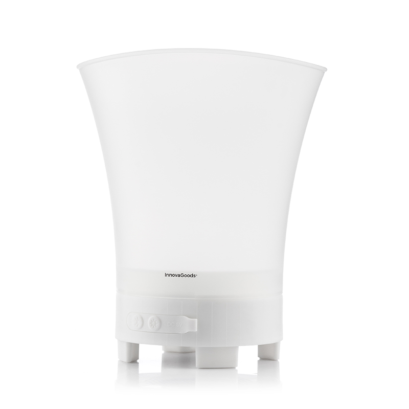 Innovagoods Seau À Glaçons Led Avec Haut-parleur Rechargeable Sonice Pp