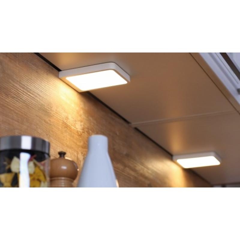 Eclairage En Saillie Des Meubles Led Vane Carré 2x67 W