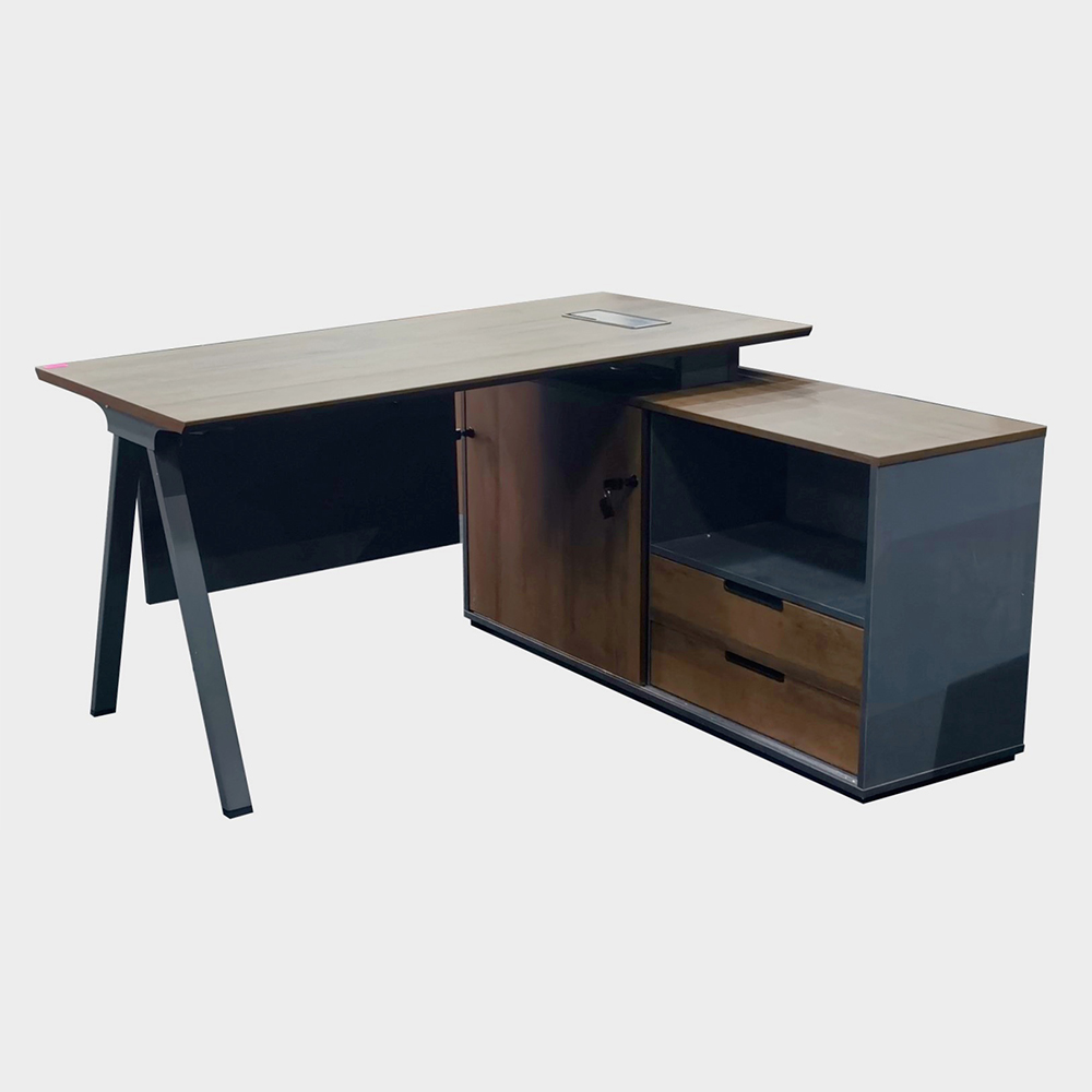GOF Furniture - Namaste Office Desk, Walnut