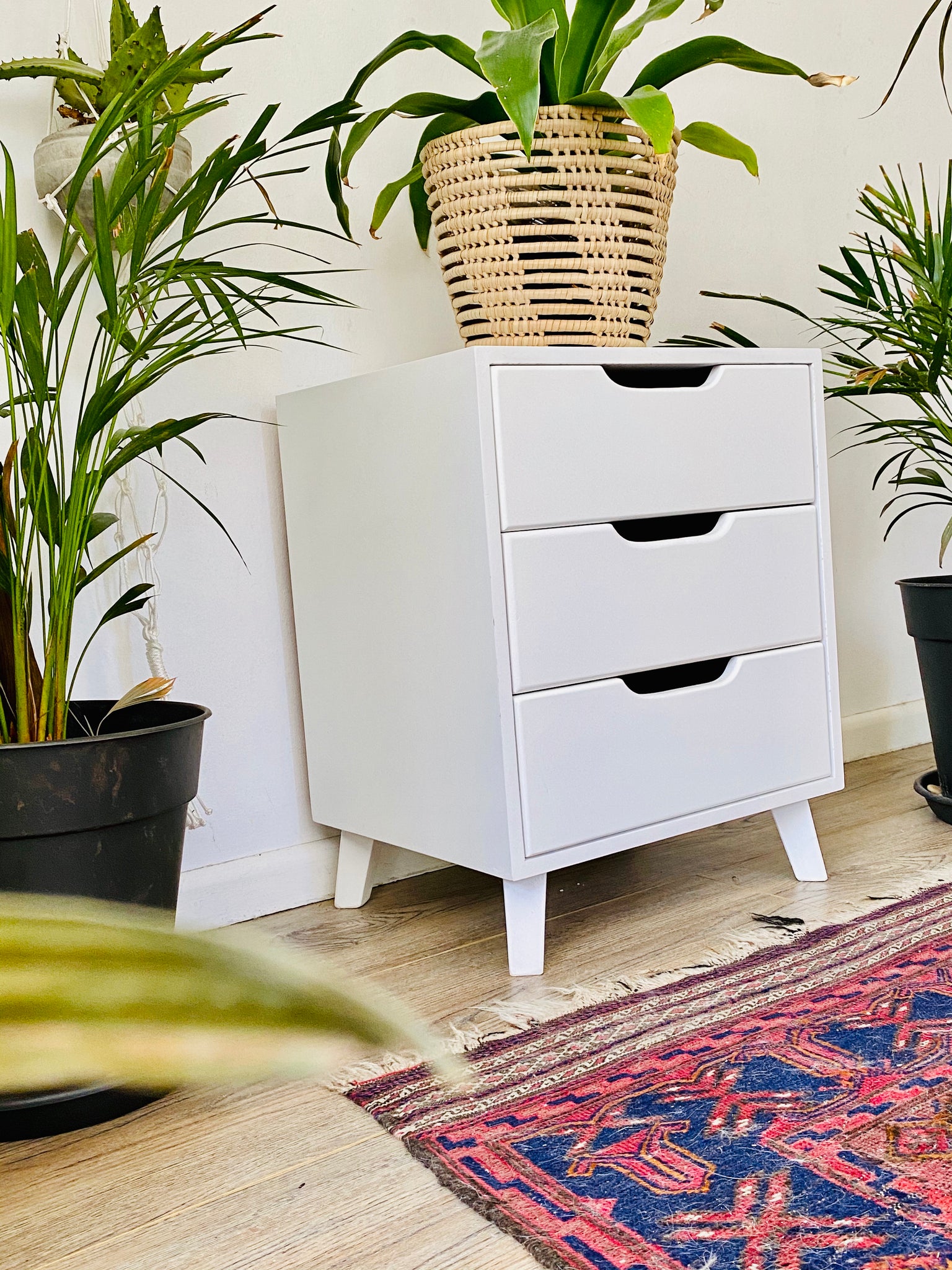 Secaleni 3 Drawer Side Table
