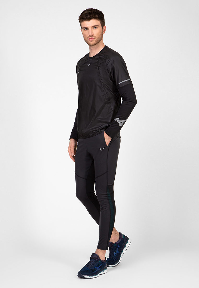 Футболка с длинным рукавом MIZUNO Hineri Hybrid LS Tee для взрослых, мужчинам