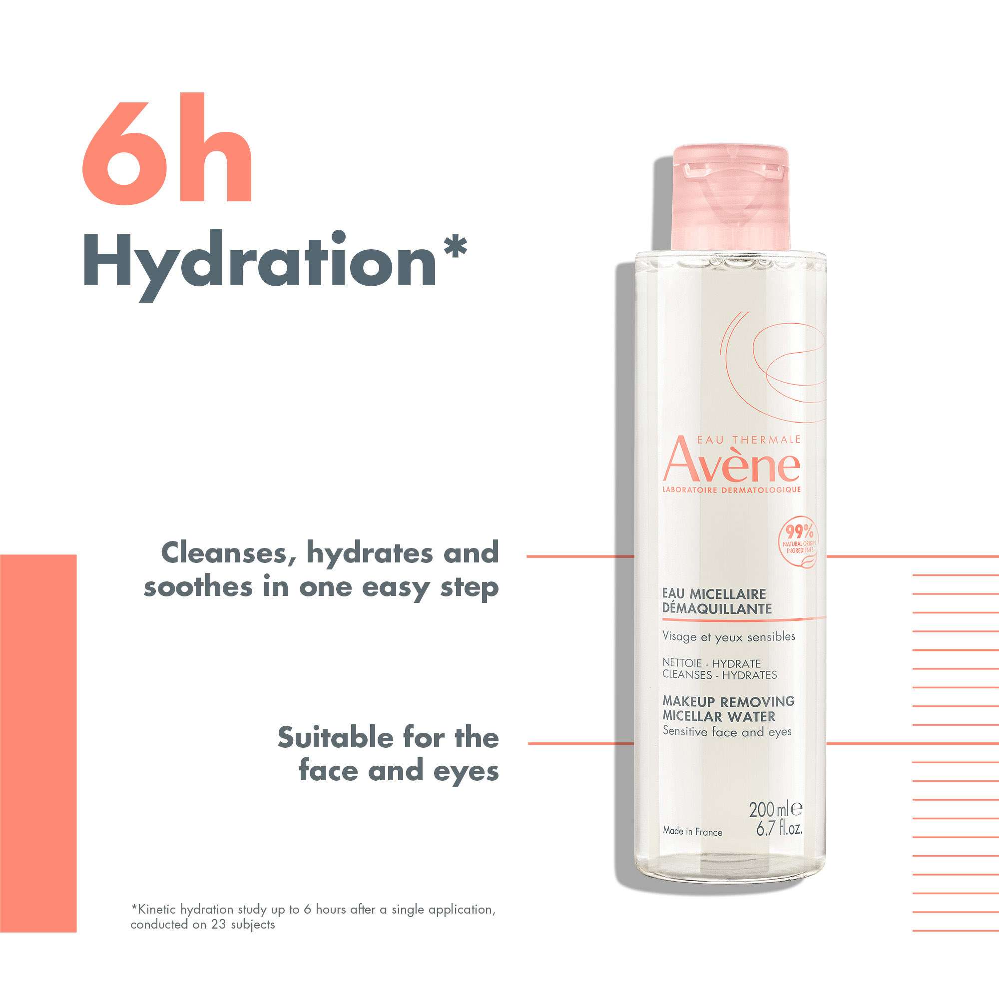 Avene Face Makeup Removing Micellar Water sminkborttagning dam – bild 2
