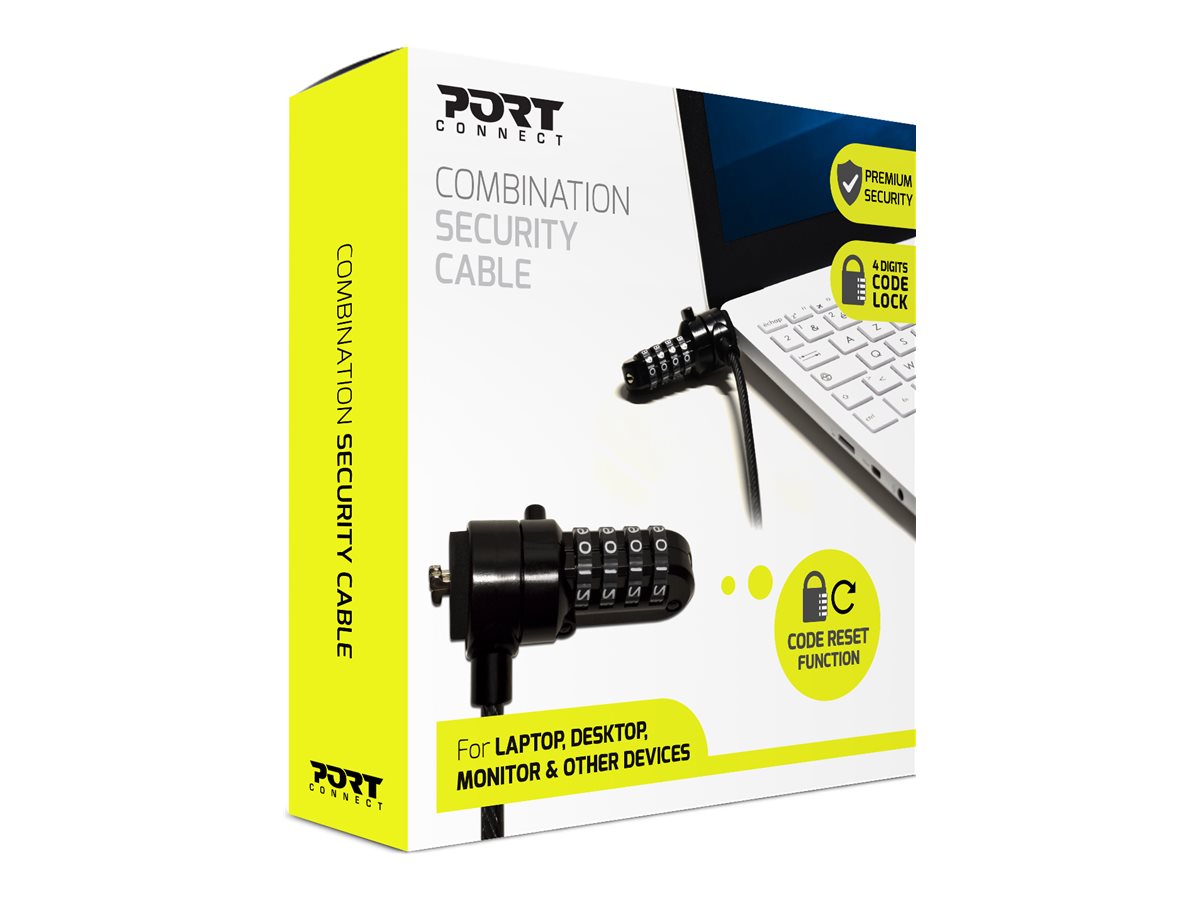 PORT Connect Câble de sécurité standard slim à code