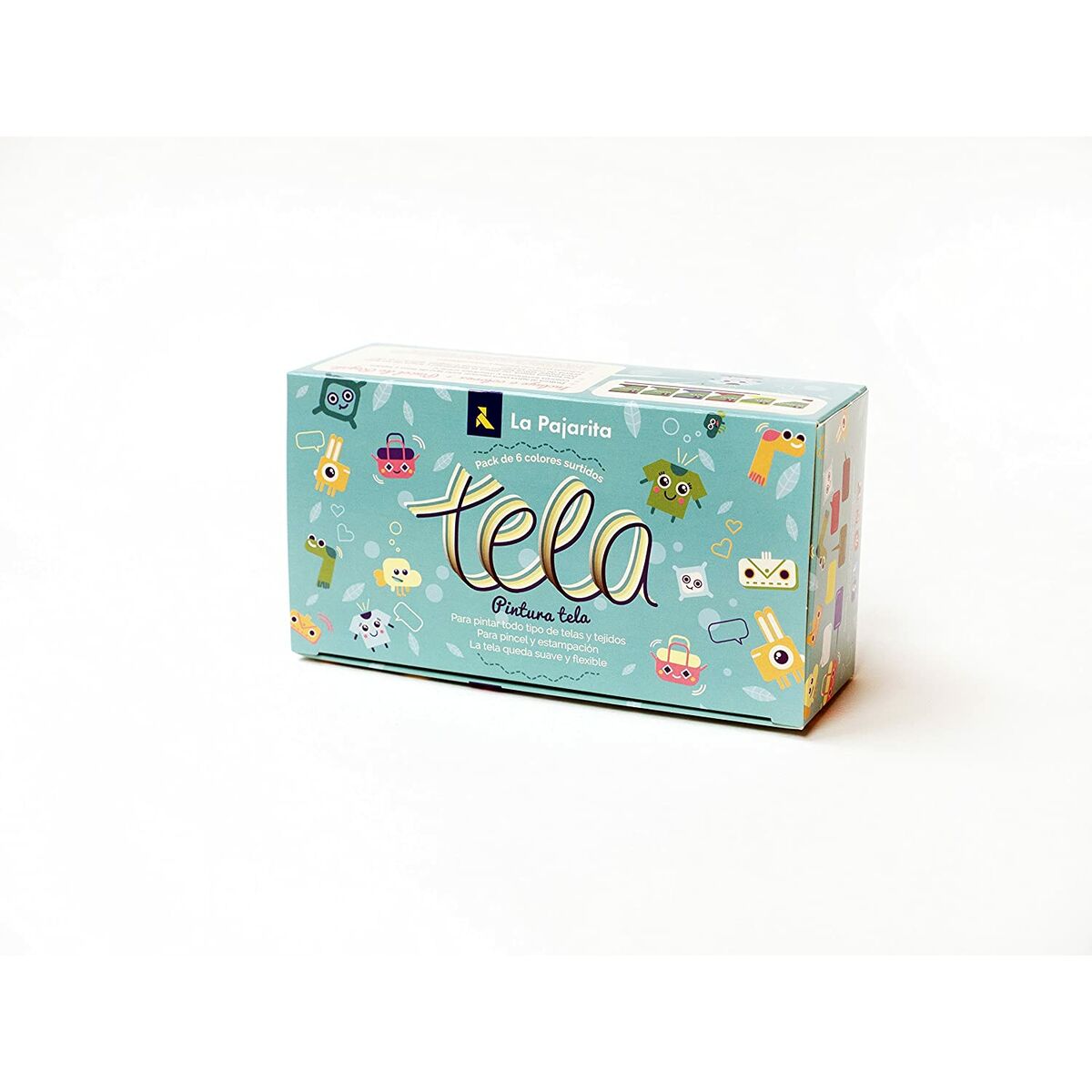 Gouache La Pajarita Multicouleur (25 Ml) (6 Unités)