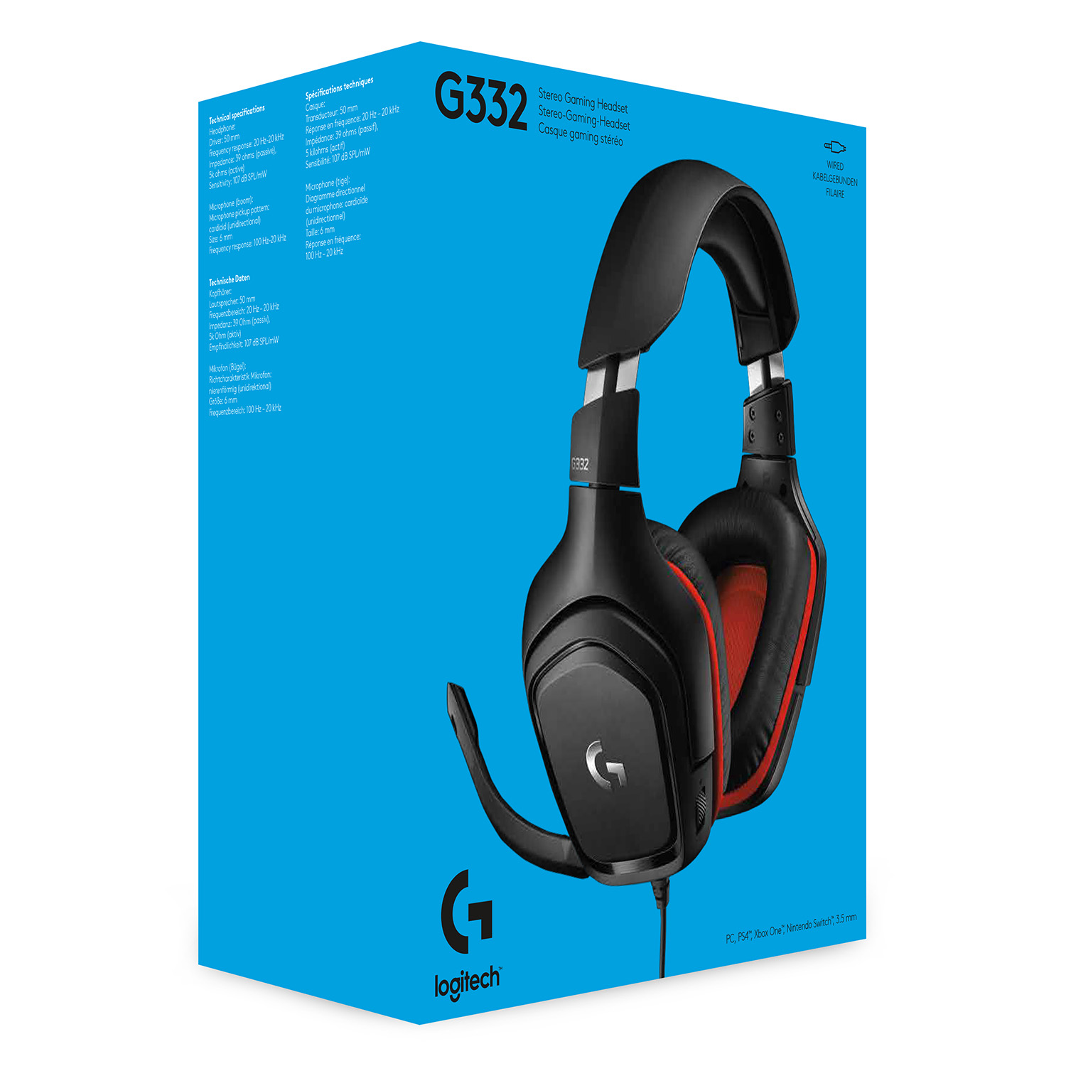 Logitech G G332 Stereo Gaming Headset