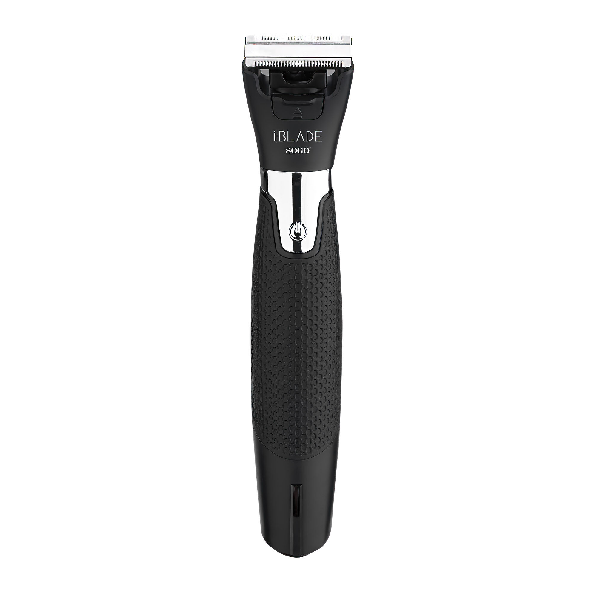 SOGO Regolabarba e Tagliacapelli Senza Fili 7W Nero - Lama in Acciaio, Pettine Regolabile 1-10mm, Autonomia 60 Min, Ricaricabile USB