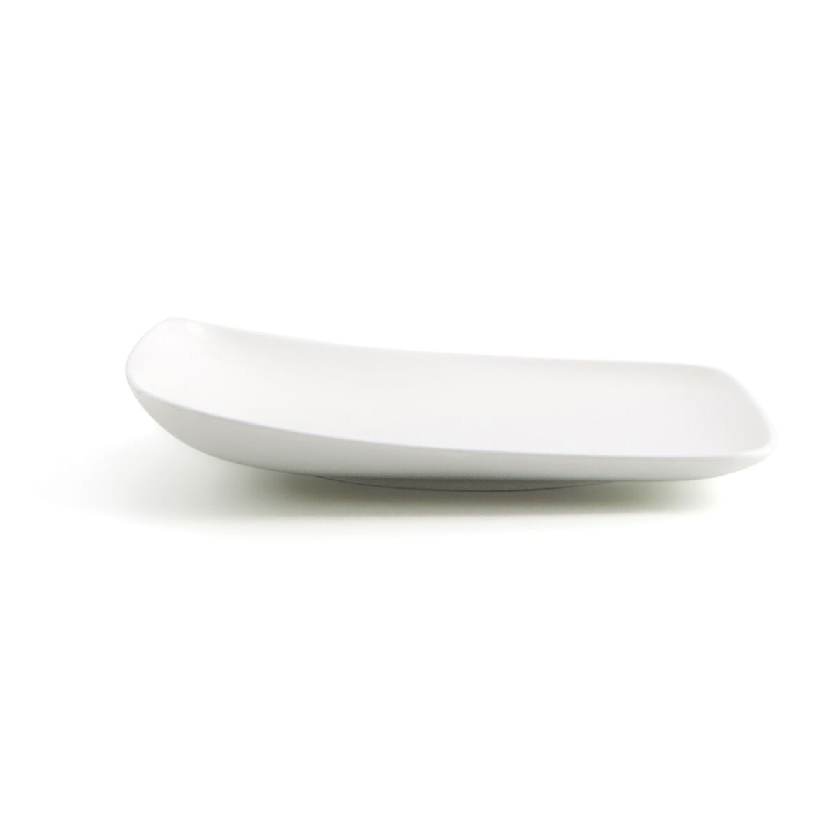 Assiette Plate Ariane Vital Carré Céramique Blanc (24 X 19 Cm) (12 Unités)