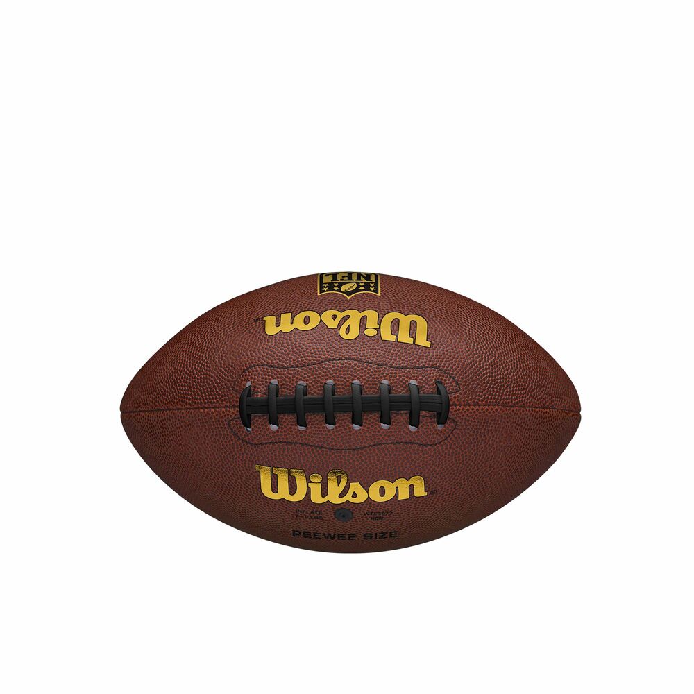 Ballon De Football Américain Wilson Nfl Tailgate Football Marron