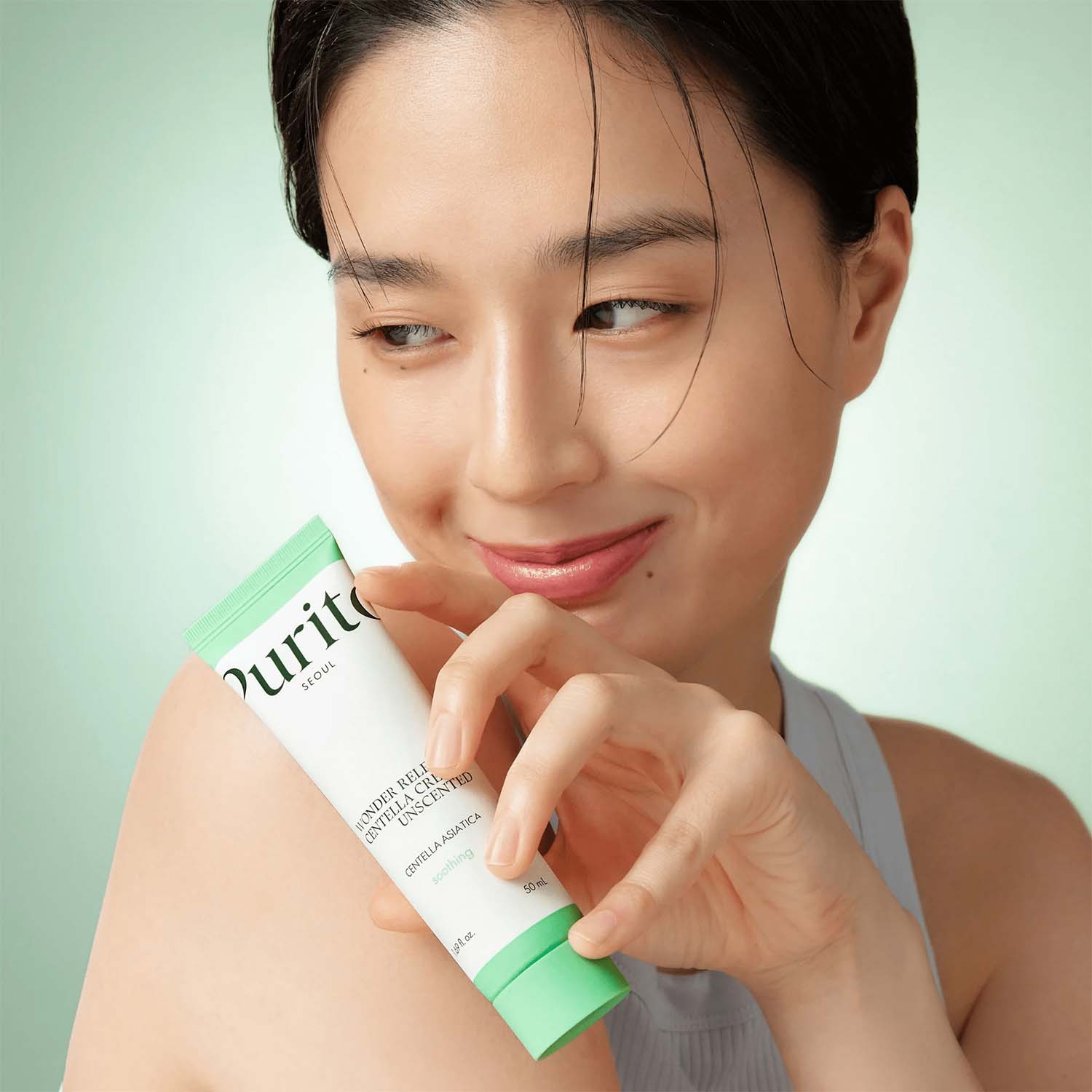 Purito Wonder Releaf Centella Cream Unscented – podpora ochrannej bariéry