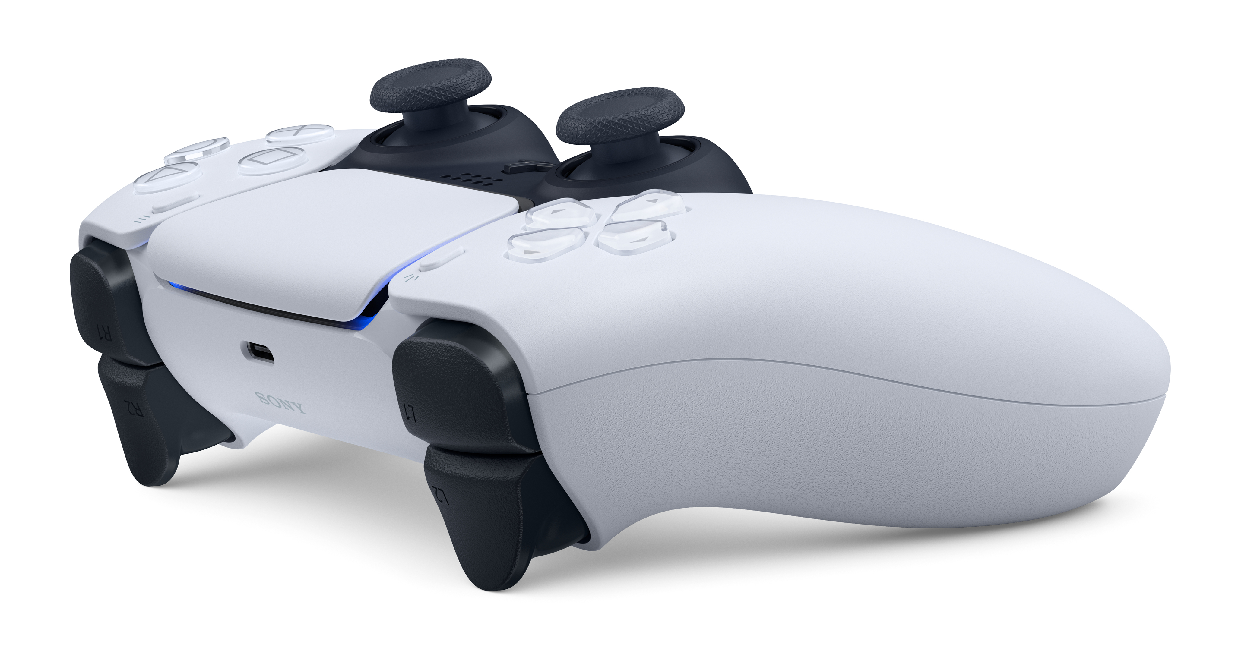 Manette Sony DualSense V2, Blanc (PS5)