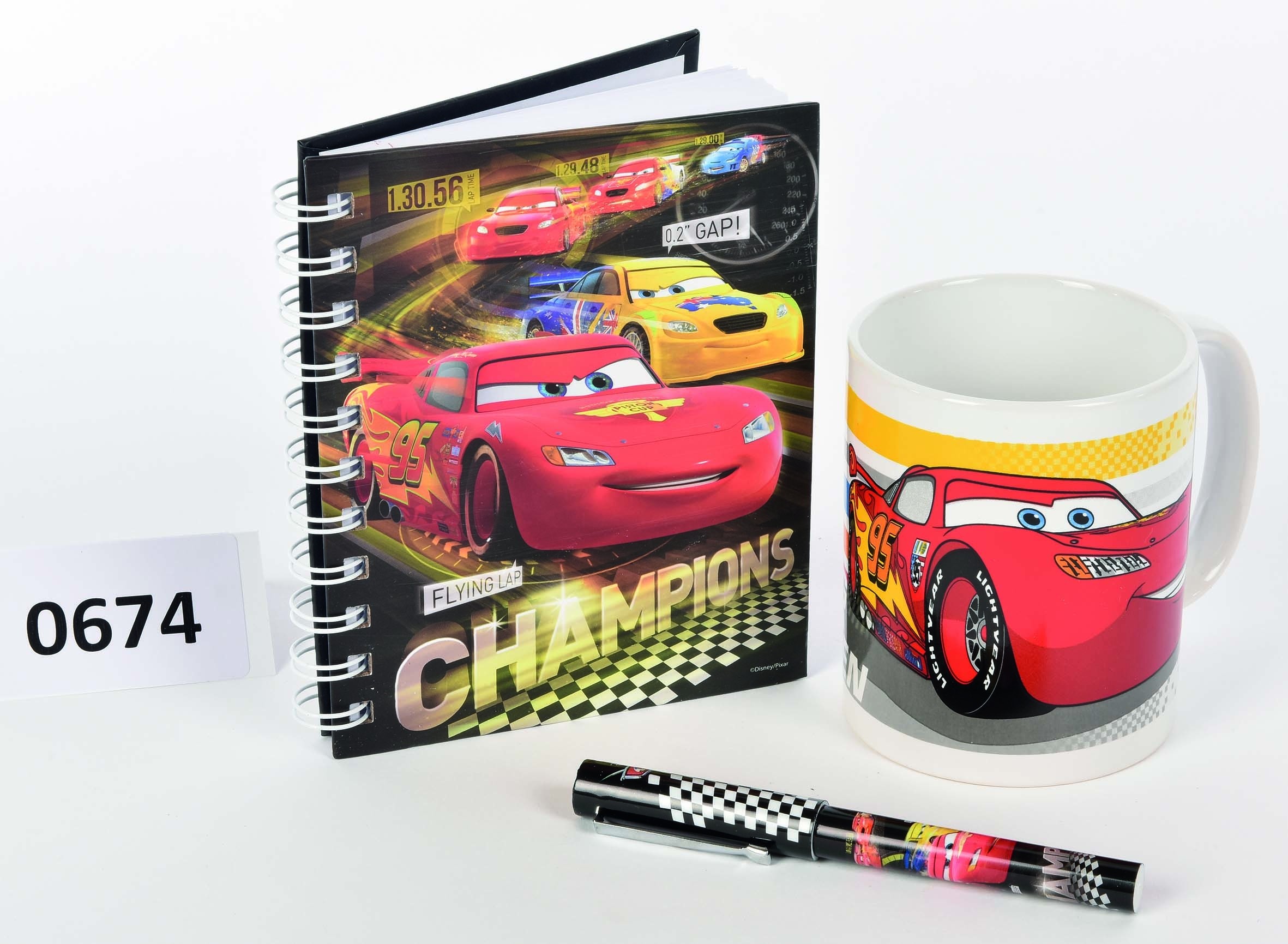Coffret Cadeau Cars Mug, Stylo Et Notebook à Prix Carrefour