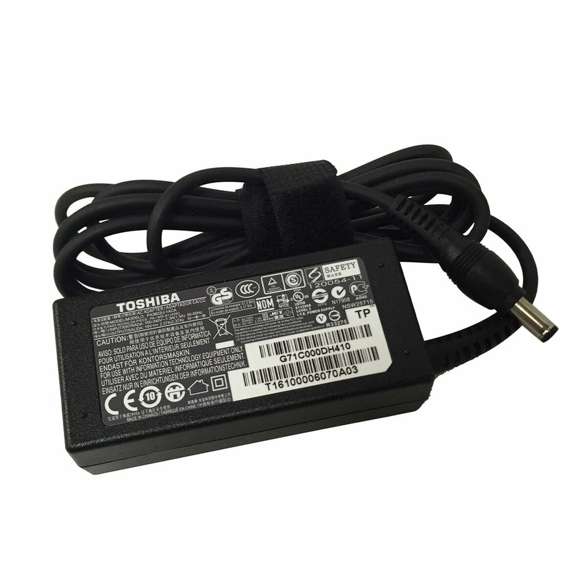 Chargeur D'ordinateur Portable Toshiba Pa5177u-1aca