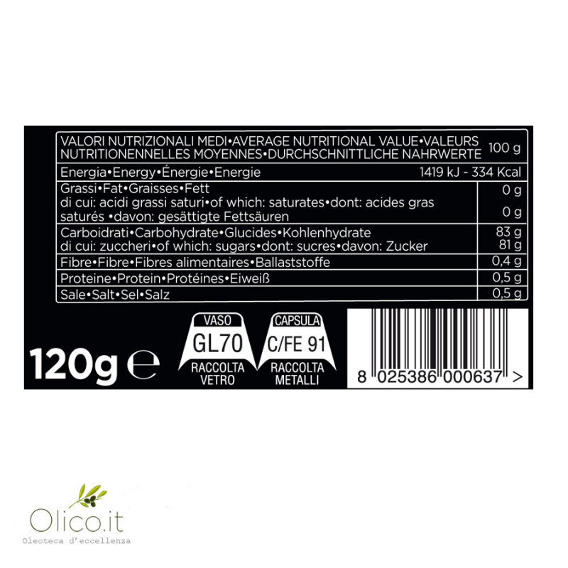 Miel D'acacia Avec Truffe 120 Gr GIULIANO TARTUFI