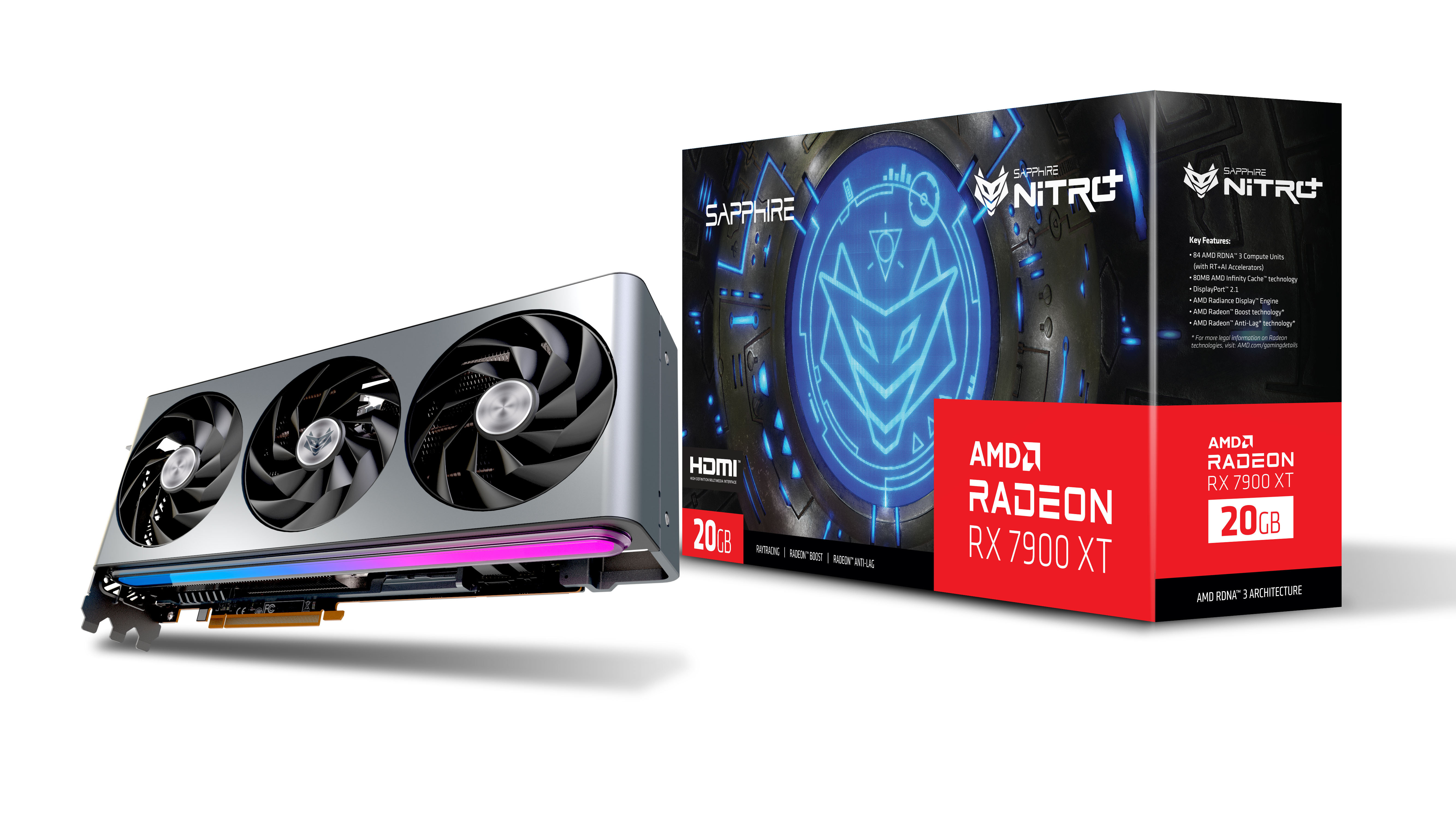 Sapphire NITRO+ Radeon RX 7900 XT Vapor-X AMD 20 GB GDDR6