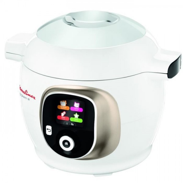 Multicuiseur - Robot Cuiseur Moulinex Ce851a10   Intelligent Cookeo + 6 L - 150 Recet