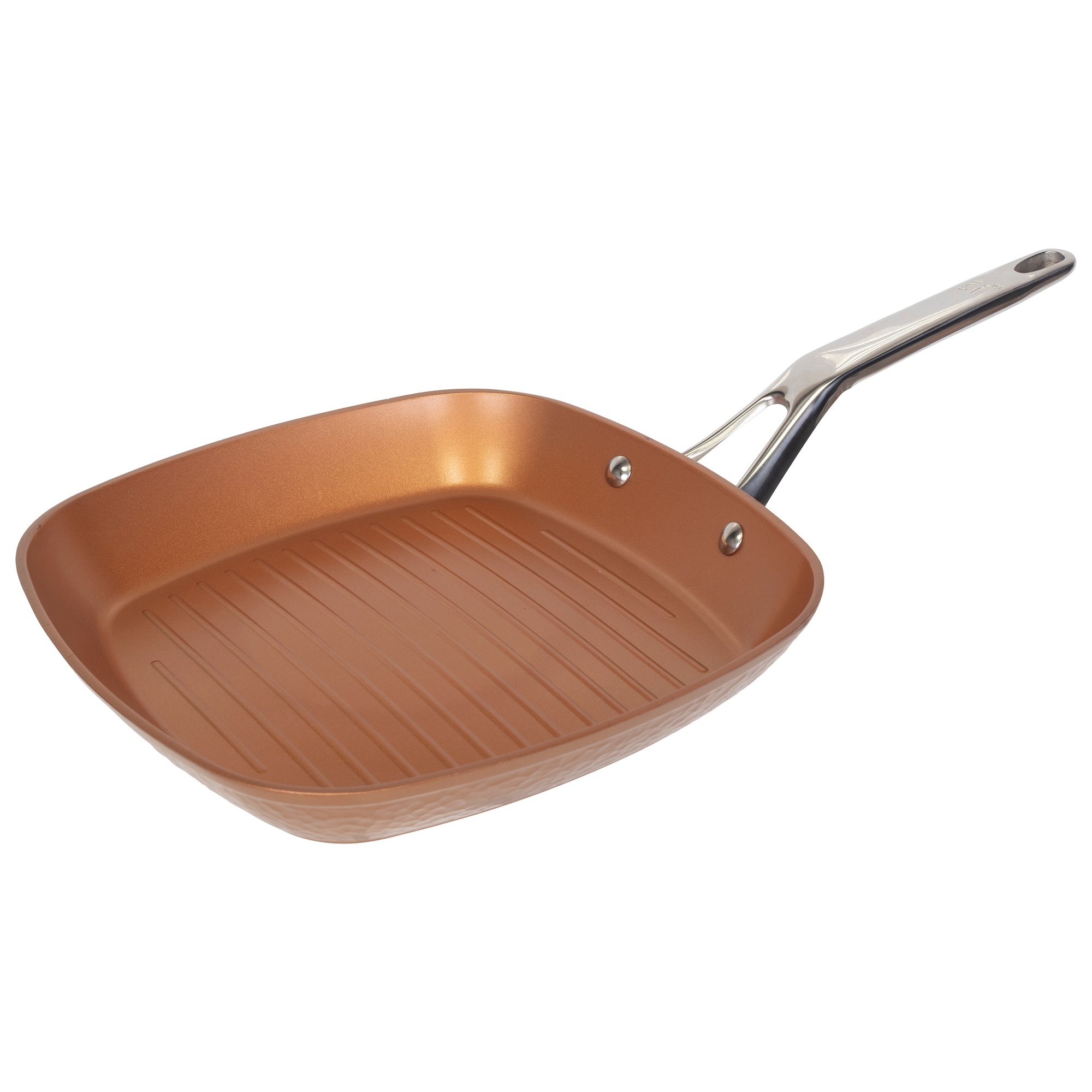 Poêle À Frire 28cm En Aluminium Forgé, Induction, Collection Origen, Rôtissoire