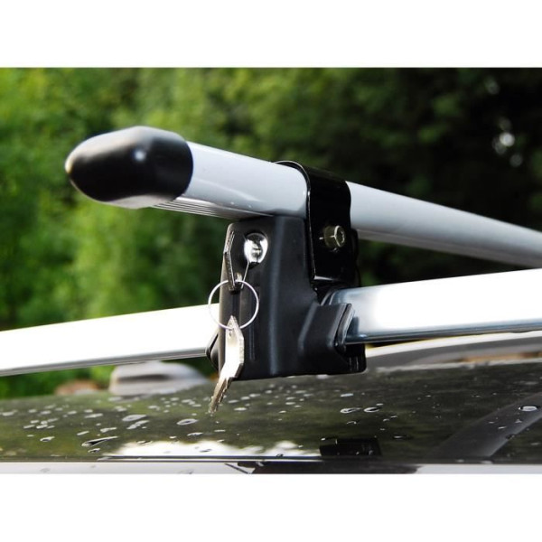 Barres Transversales En Aluminium Pour Toit Sur Le Toit Avec Barres Transversales En Aluminium De 2 Pc Verrouillables Et R Glables 53