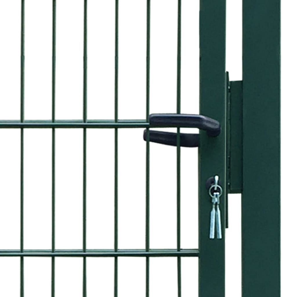 Portillon Acier 106x248 Cm Vert