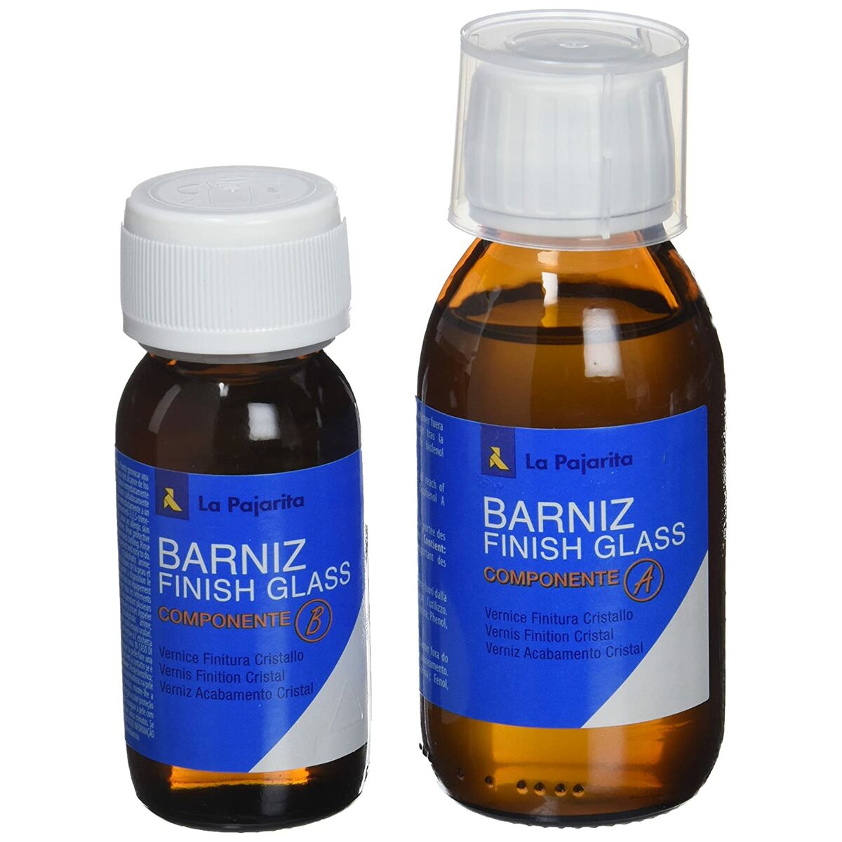 LA PAJARITA FINISH GLASS - COMPATIBLE A (résine Vernis époxy) - 500 Ml