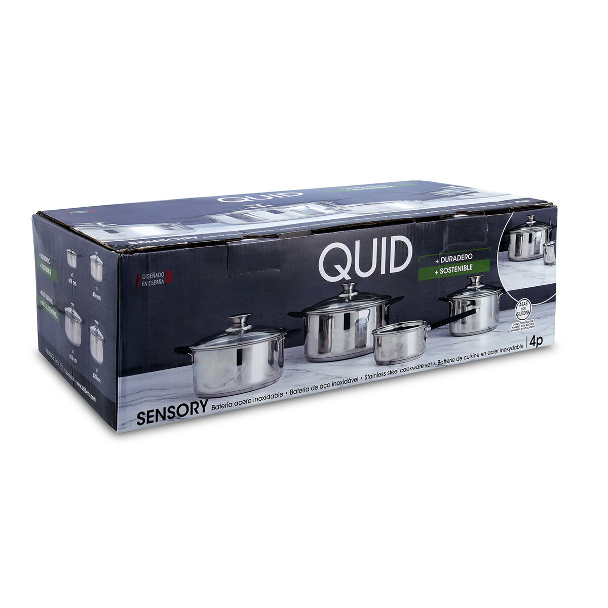 Batterie De Cuisine Quid Sensory (4 Pièces)