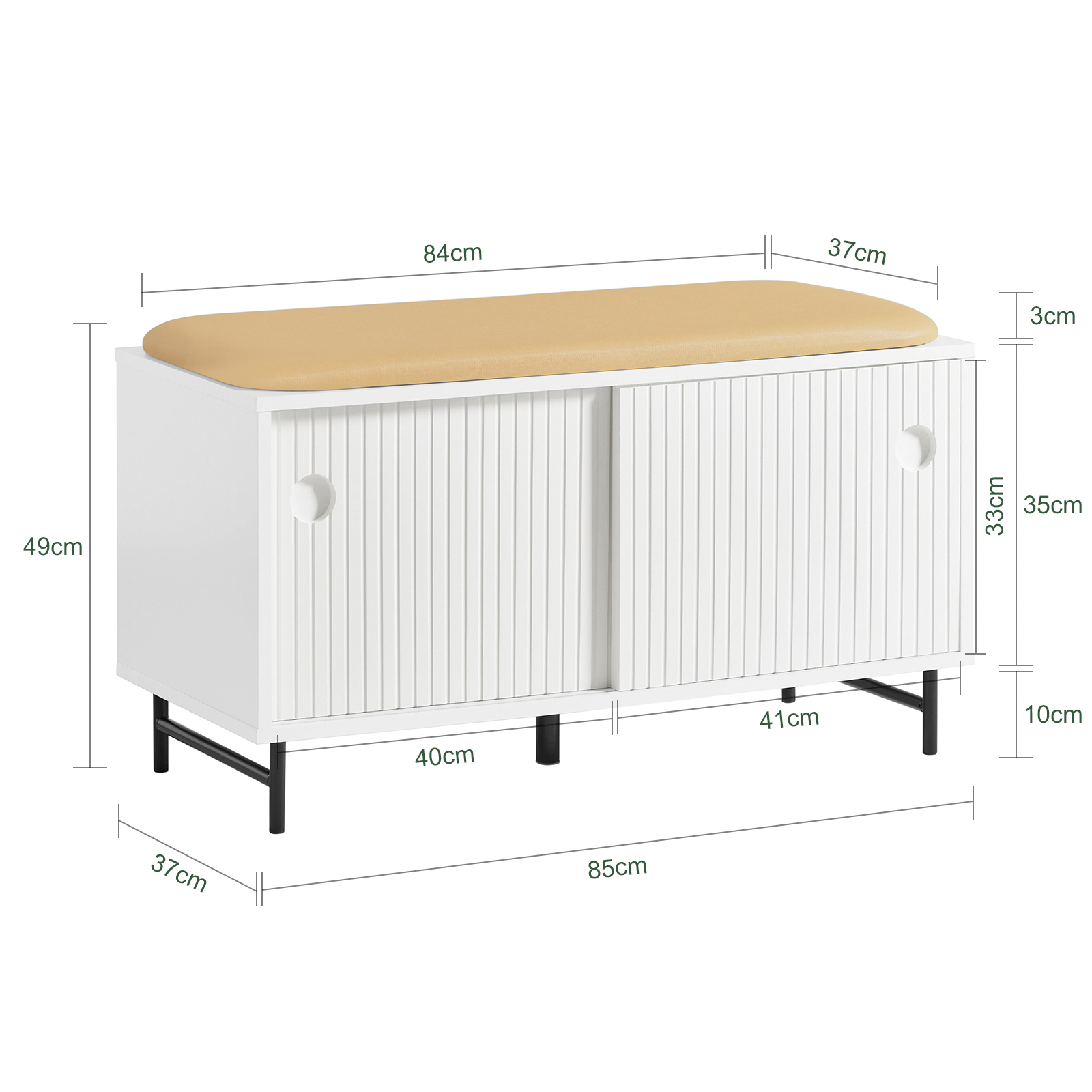 Banc À Chaussures Fsr116-w