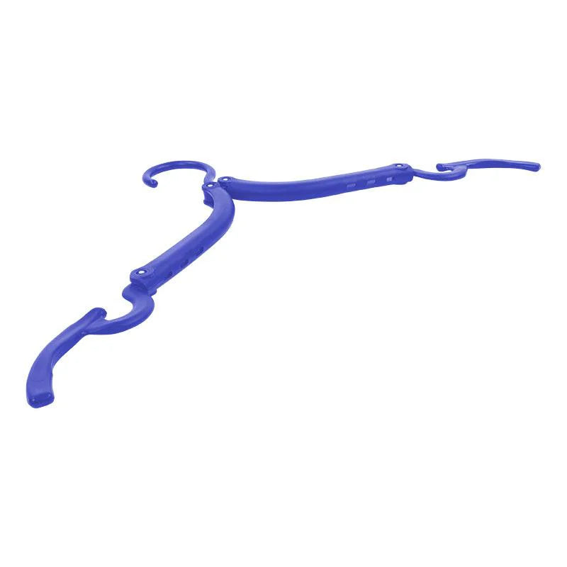 CCYKXA Crochet à Capuche Pliable, Cintre De Suspension Fixation En Plastique Invisible Cintre De Suspension Avec 4 Pieces Cintre De Suspension Gris Et Beige 92314037