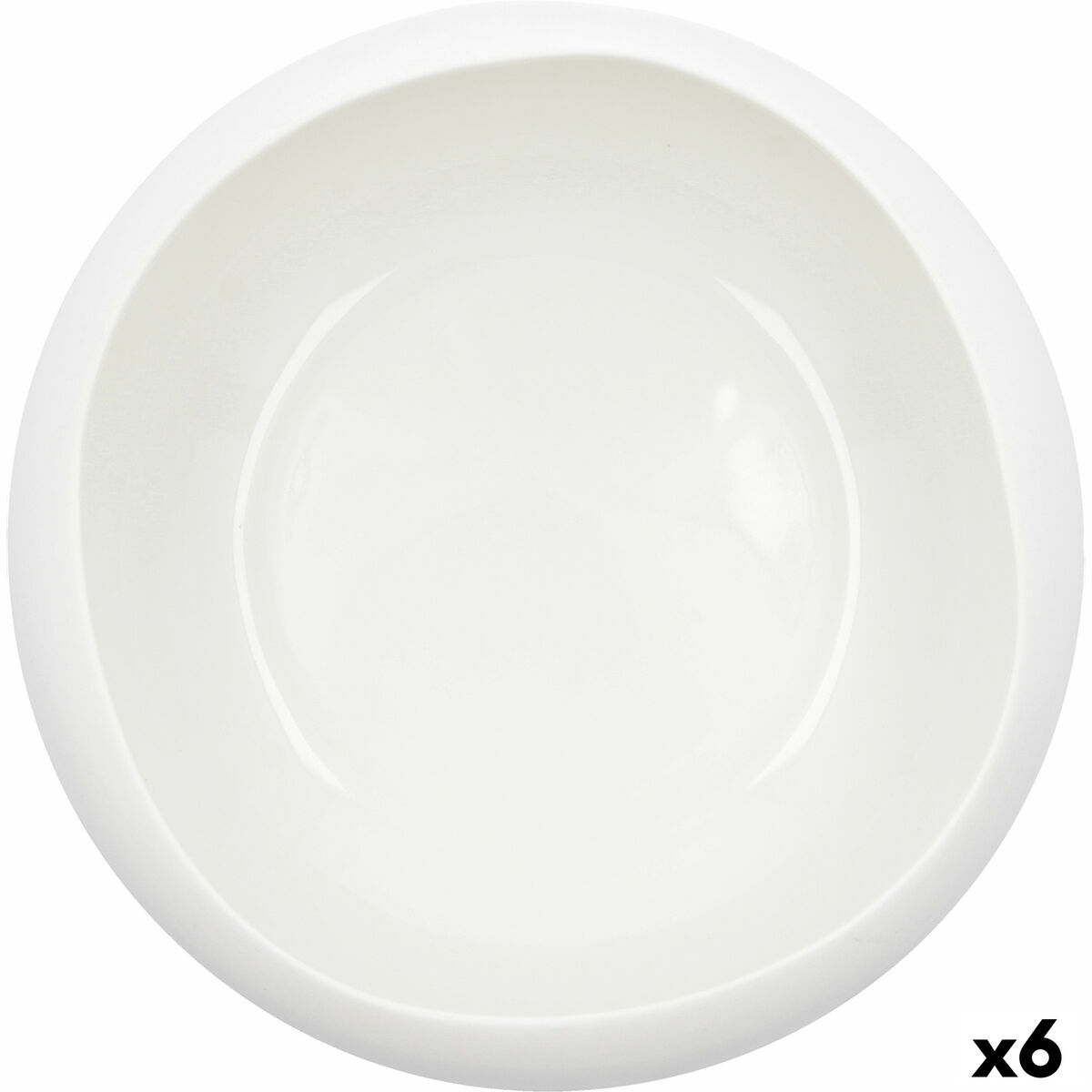Bol Ariane Organic Céramique Blanc (ø 21 Cm) (2 Unités)