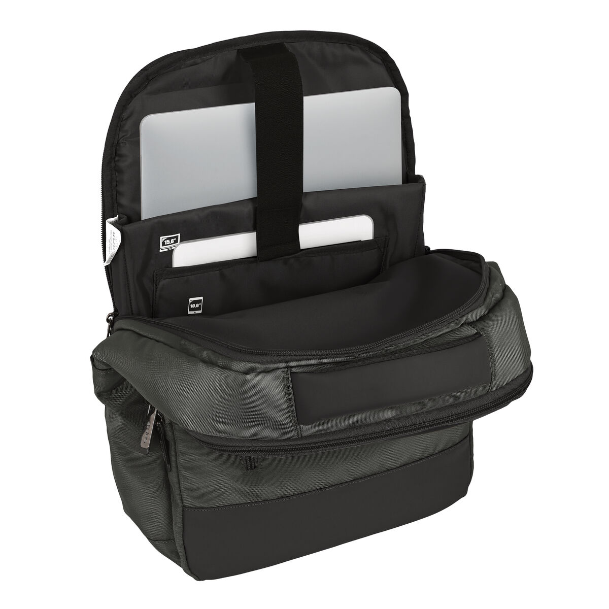 Sac À Dos Pour Portable Et Tablette Avec Sortie Usb Safta Business Gris (29 X 44 X 15 Cm)