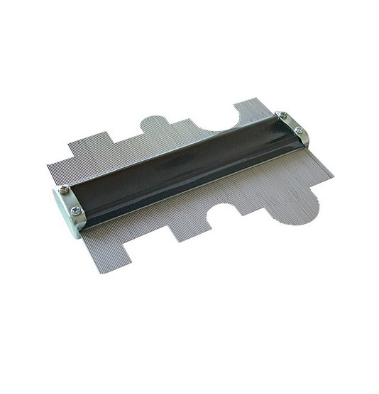 Profilomètre En Acier Trempé 150 X 85 Mm 72003 Metrica