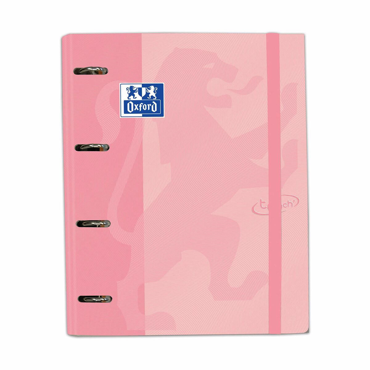 Reliure À Anneaux Oxford A4+ Rose Clair