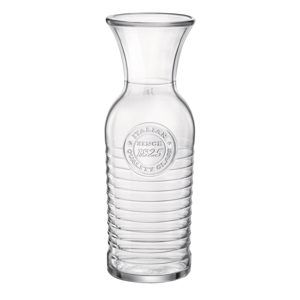 Bouteille Bormioli Rocco Officina Transparent Verre (1 L) (6 Unités)