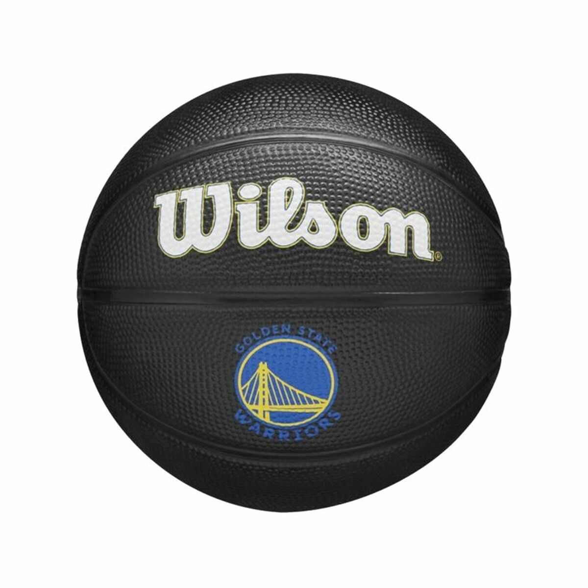 Ballon De Basket Wilson Tribute Mini Gsw 3 Bleu