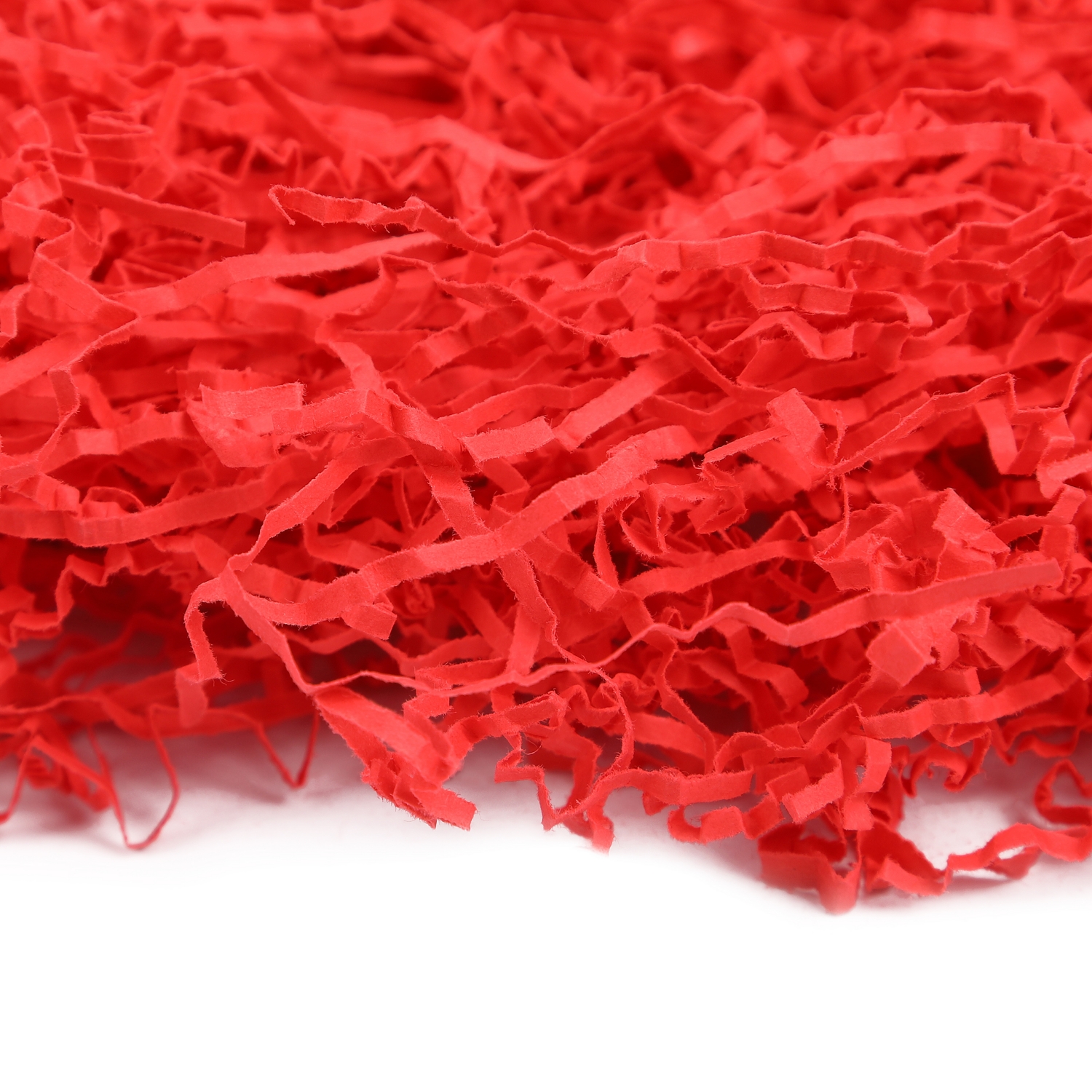 Creative Deco 200g Frisure Papier Déchiqueté Papier Kraft Rouge | Papier Cadeau Noel | Frisure Emballage | Panier Garni
