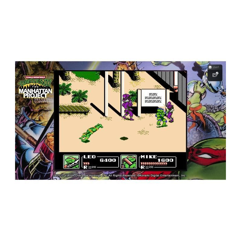 Teenage Mutant Ninja Turtles The Cowabunga Collection Jeu Ps5