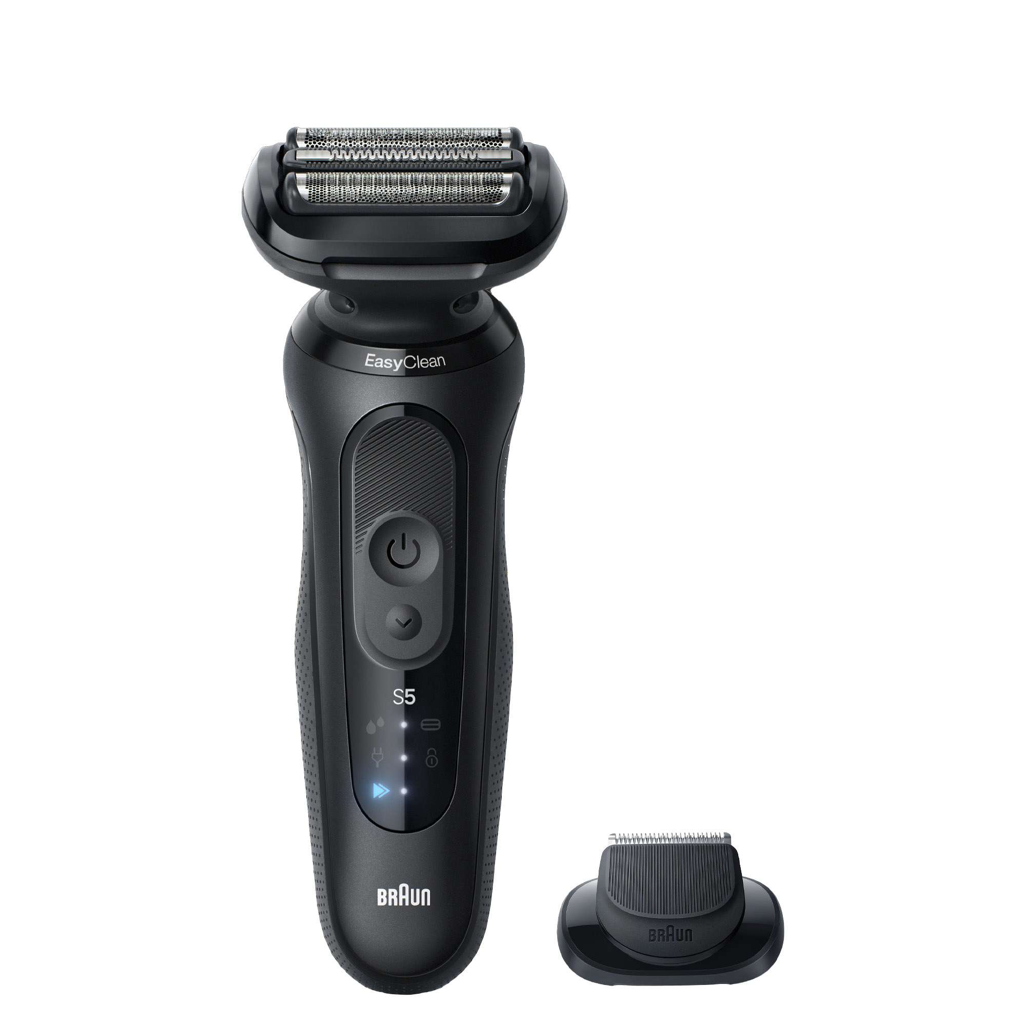 Braun Series 5 52-N1200S Black Electric Shaver, Wet & Dry, 50-min ...