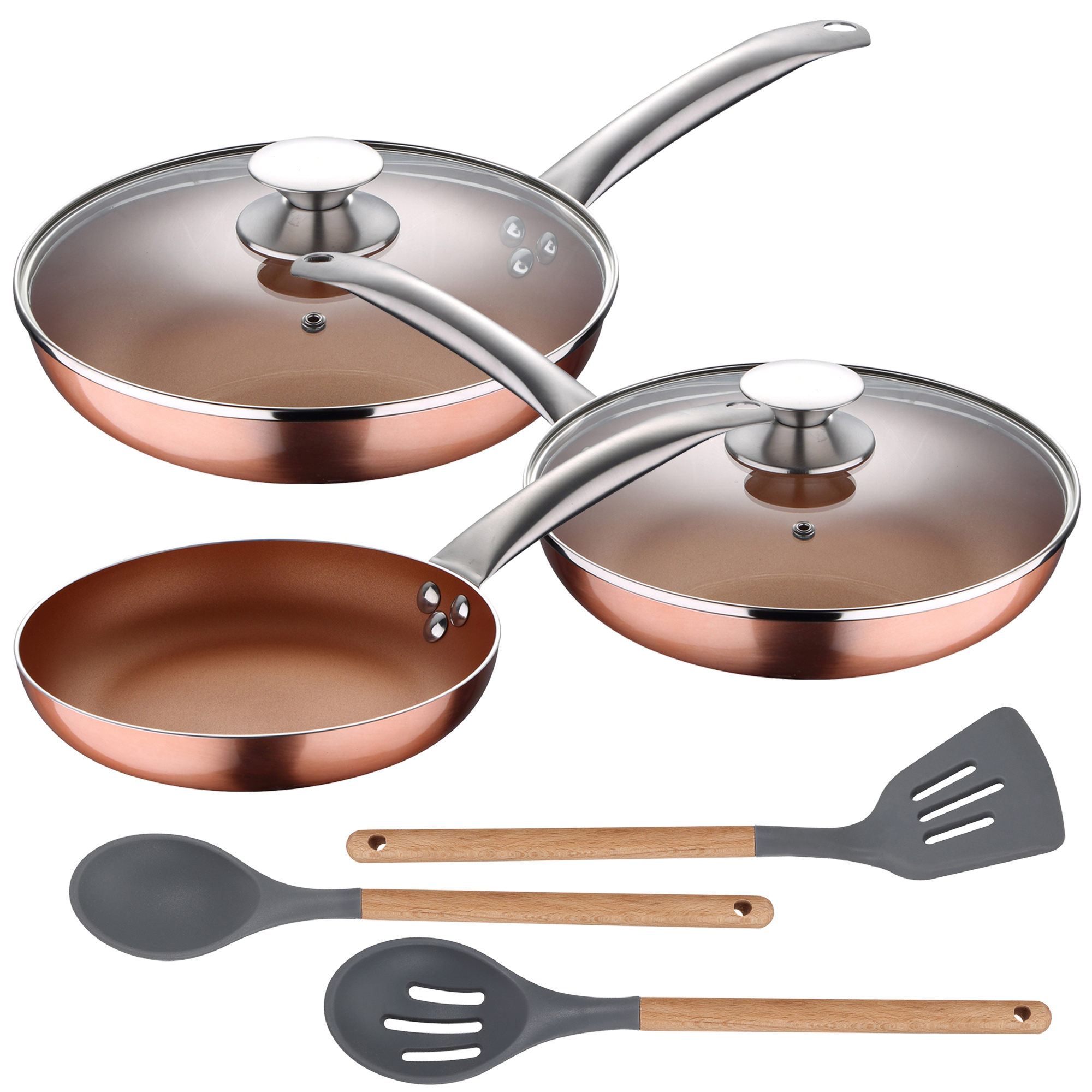 Lot De Camping Greatland – Bouilloire 2 Quarts Et Poêle à Frire Avec Couvercle – Neuf