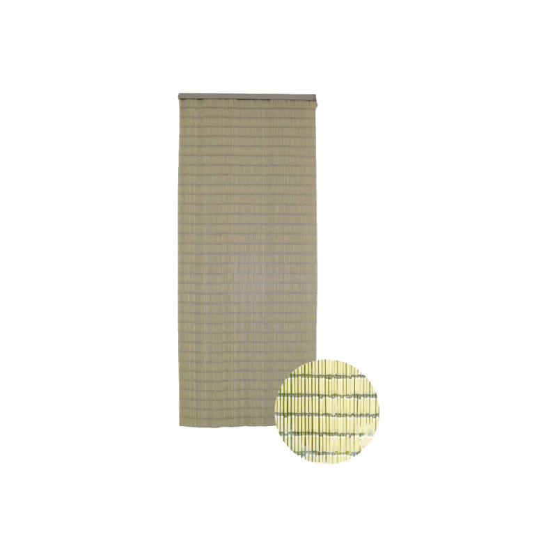 Rideau Portière Tube Confortex Pour Porte - 100 X 232 Cm - Blanc